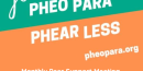 Peer Support Meeting – September 1st